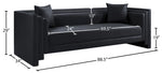 Everett - Vegan Leather Upholstered Sofa