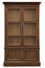 Cashiers - Display Cabinet - Chestnut