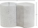 Dimple - End Table - Terazzo Finish