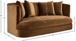 Alder - Velvet Loveseat