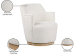 Clarita - Chenille Swivel Accent Chair