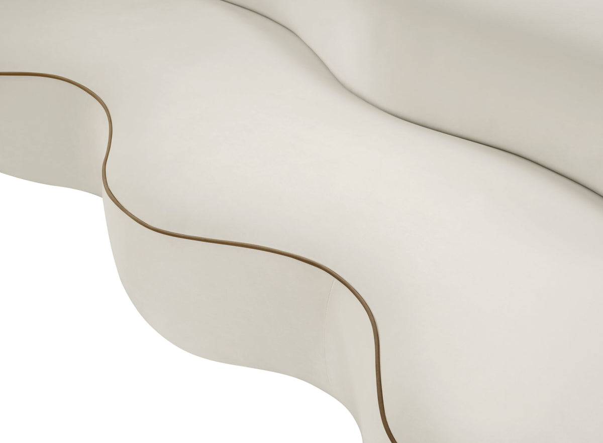 Swerve - Velvet 101" Upholstered Sofa