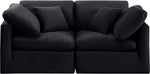 Indulge - Velvet 2 Seat Modular Sofa