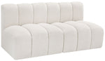 Arc - Boucle Fabric 2 Seats Modular Sofa