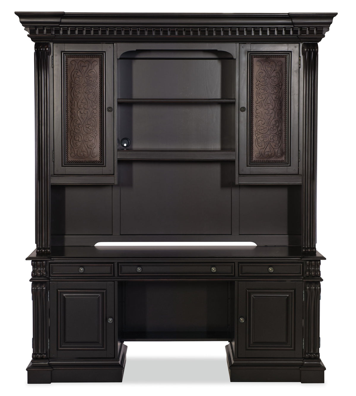Telluride - Computer Credenza - Black