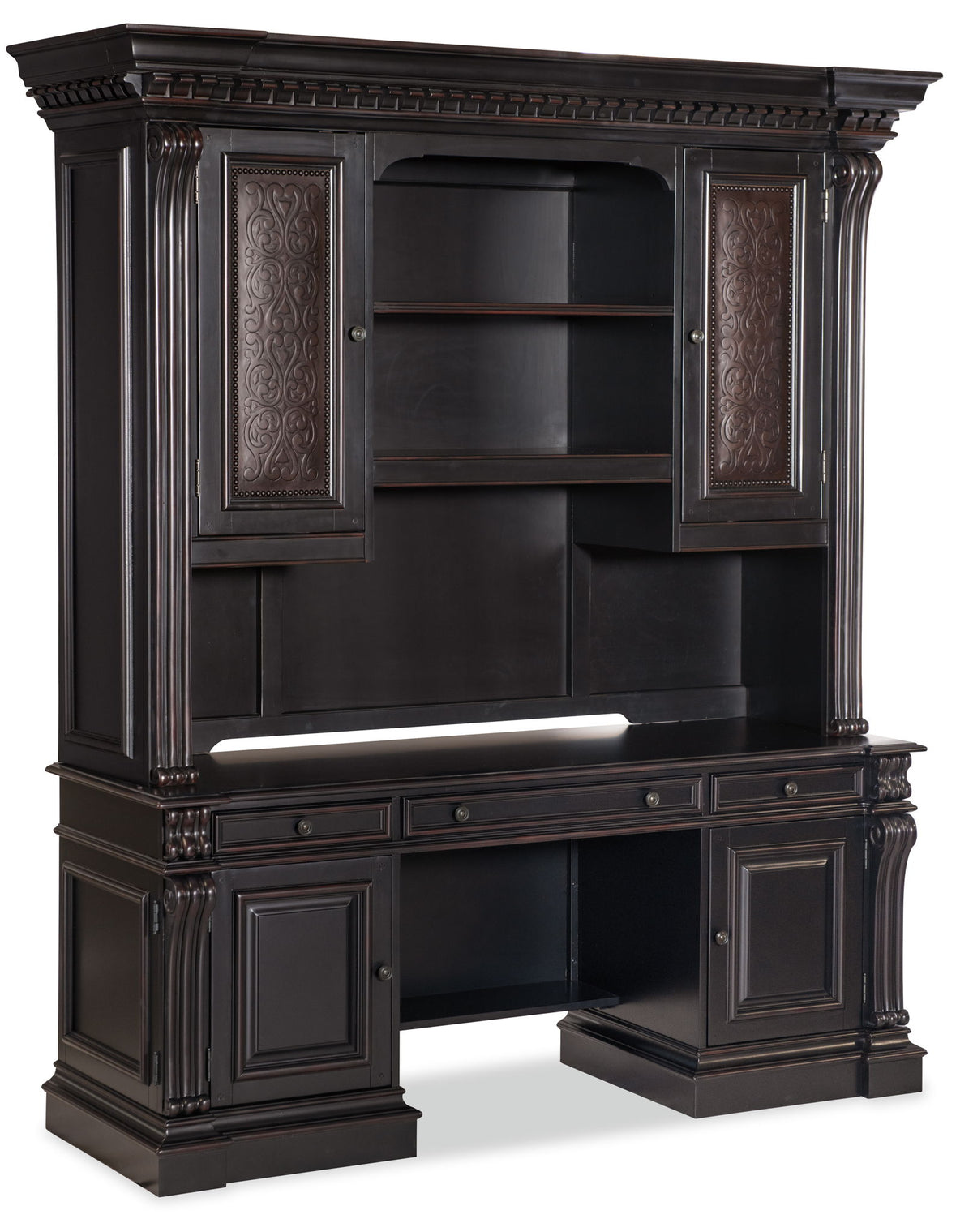 Telluride - Computer Credenza - Black
