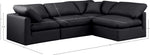 Indulge - Faux Leather 4 Piece Modular Sectional