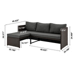 Manhattan Menton - 3-Piece Sectional Set