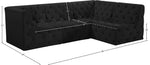 Tuft - 4 Piece Modular Sectional