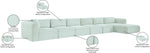 Shaggy - 6 Piece Modular Sectional With Chaise