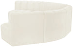 Arc - Velvet 7 Piece U-Shaped Modular Sofa