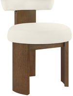 Atelier - Vegan Leather Upholstered Dining Chair (Set of 2) - Painted Brown Frame