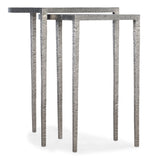 Chapman - Metal Nesting Tables - Silver
