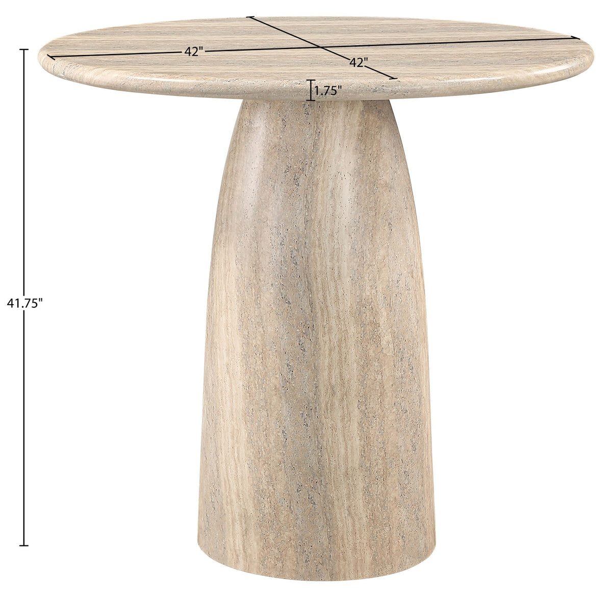 Cosenza - Concrete Indoor / Outdoor Bar Table