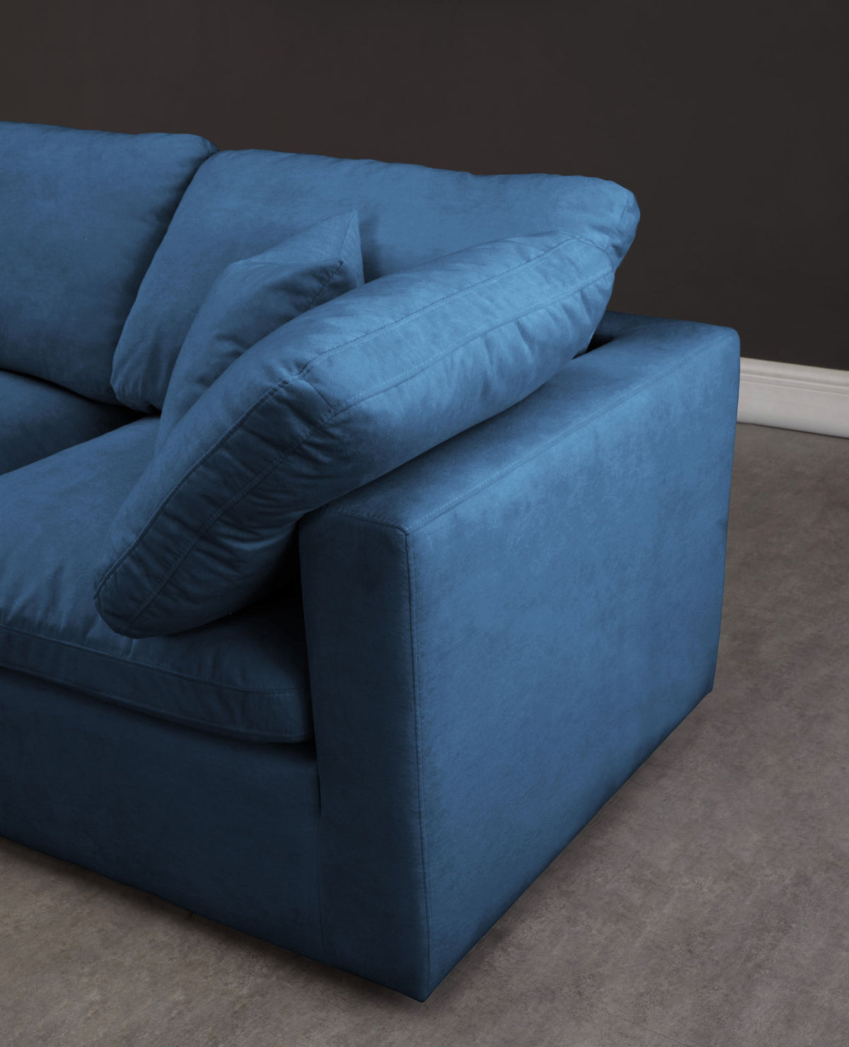 Plush - Modular Armless 3 Seat Sofa