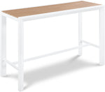 Nizuc - Outdoor Patio Rectangle Bar Table