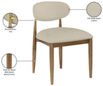 Riccio - Side Chair (Set of 2) - Walnut Frame