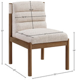 Eloura - Linen Textured Fabric Dining Chair (Set of 2)