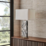 Stick With It - Table Lamp - Black / White