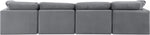 Indulge - Velvet 4 Seat Modular Sofa