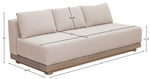 Solace - Olefin Performance Fabric Outdoor Patio Modular Sofa
