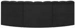 Arc - Boucle Fabric 3 Piece Modular Corner Sofa