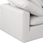 Indulge - Faux Leather 5 Piece Modular Corner Sectional