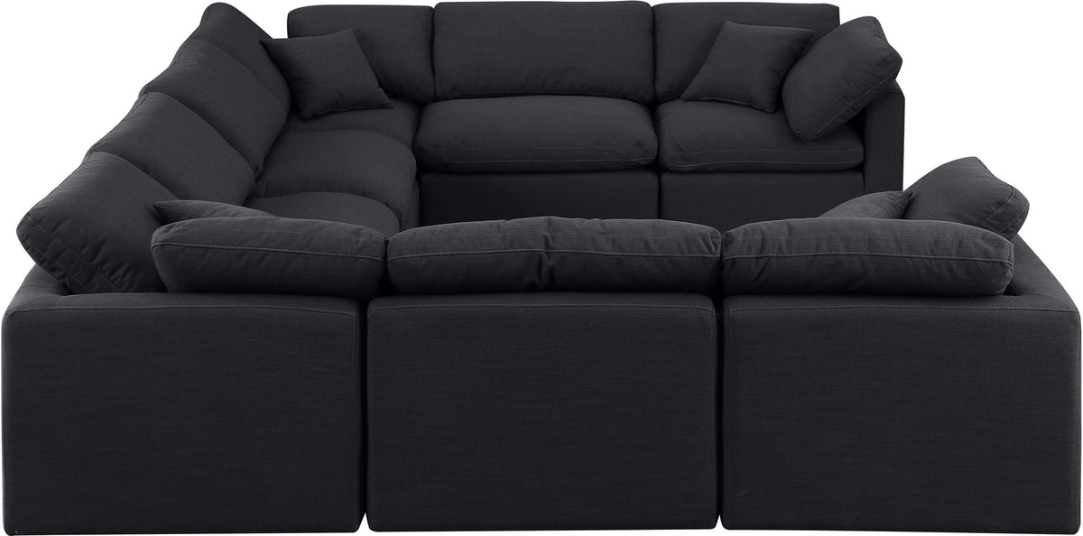 Indulge - Linen 8 Piece Modular Sectional