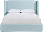 Kendall - Linen Textured Fabric Upholstered Bed