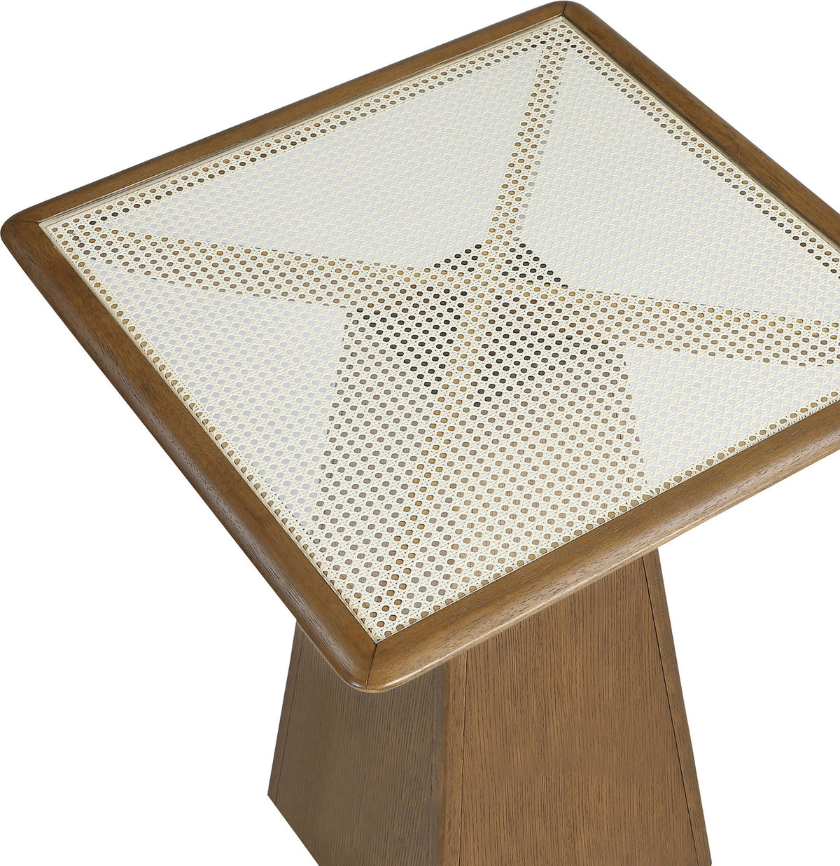 Atrium - Glass Top And Wood Base Dining Table