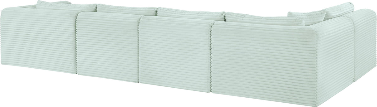 Shaggy - 5 Piece Modular U-Shaped Sectional