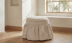 Heidi - Storage Ottoman Stripe - Beige