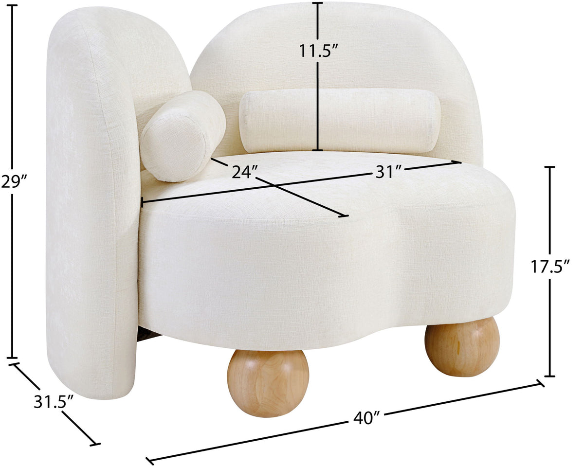 Daphne - Chenille Chair