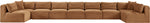 Shaggy - Fabric 9 Piece Modular Sectional