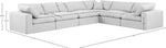 Comfy - 6 Piece Linen Modular Corner Sectional