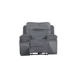 Teddy - Recliner With Power Headrest & Footrest - Gray
