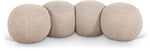 Apollo - Boucle Fabric Bench