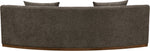 Avanti - 104" Chenille Fabric Upholstered Sofa