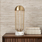 Golden Carousel - Rechargeable Mini Lamp - Bright Brass