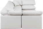 Indulge - Faux Leather 6 Piece Modular U-Shaped Sectional