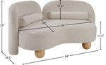 Daphne - Chenille Loveseat