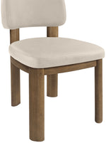 Paloma - Vegan Leather Upholstered Dining Chair (Set of 2) - Brown Frame