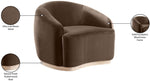 Gustavo - Velvet Upholstered Chair