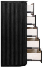 Astrid - Solid Wood And Oak Veneer Chest