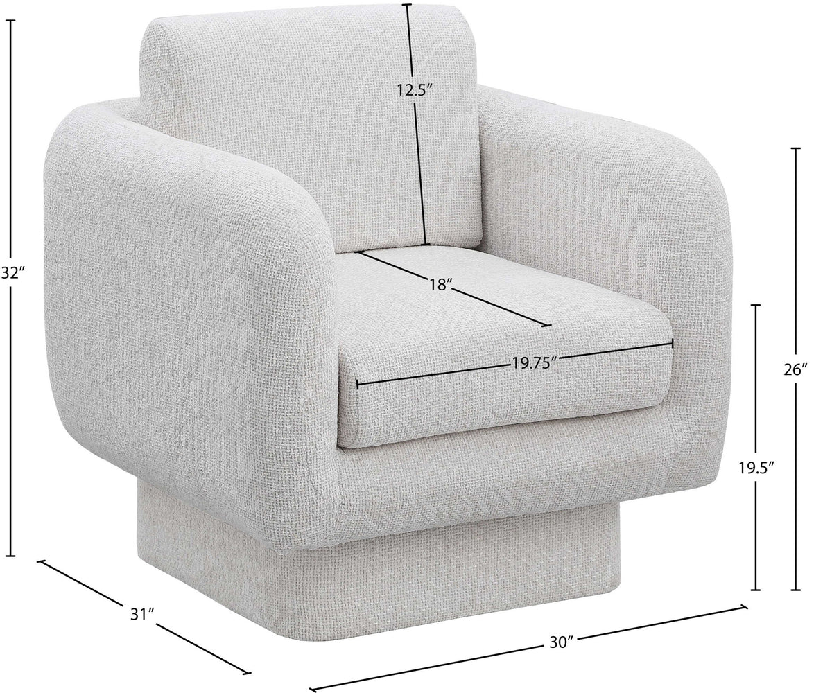 Alessandra - Swivel Accent Chair