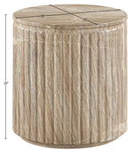Catania - Concrete Indoor/Outdoor End Table