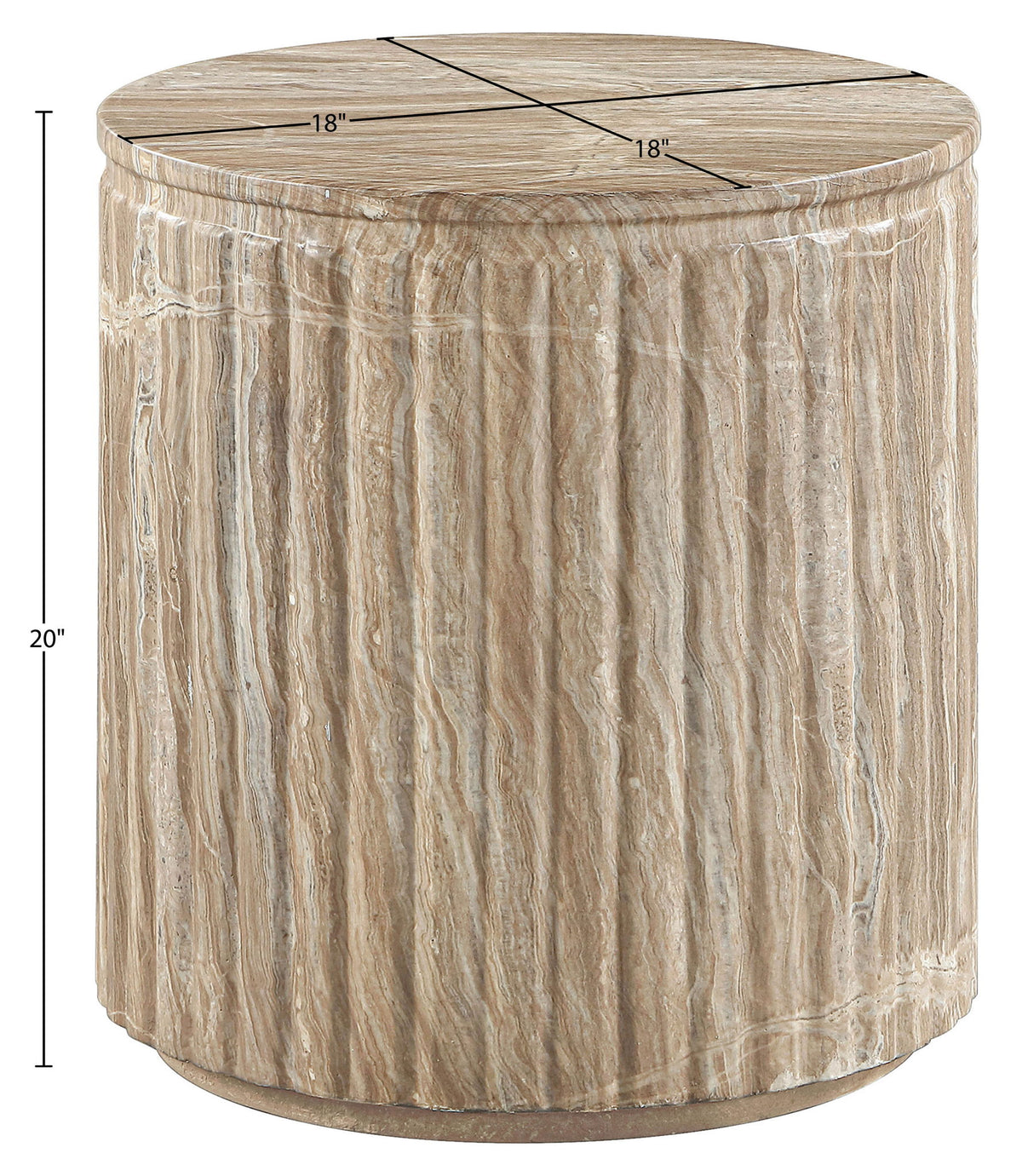 Catania - Concrete Indoor/Outdoor End Table