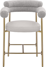 Blake - Counter Stool With Bronze Legs (Set of 2)