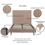 Manhattan Crosby - Upholstered Platform Bed