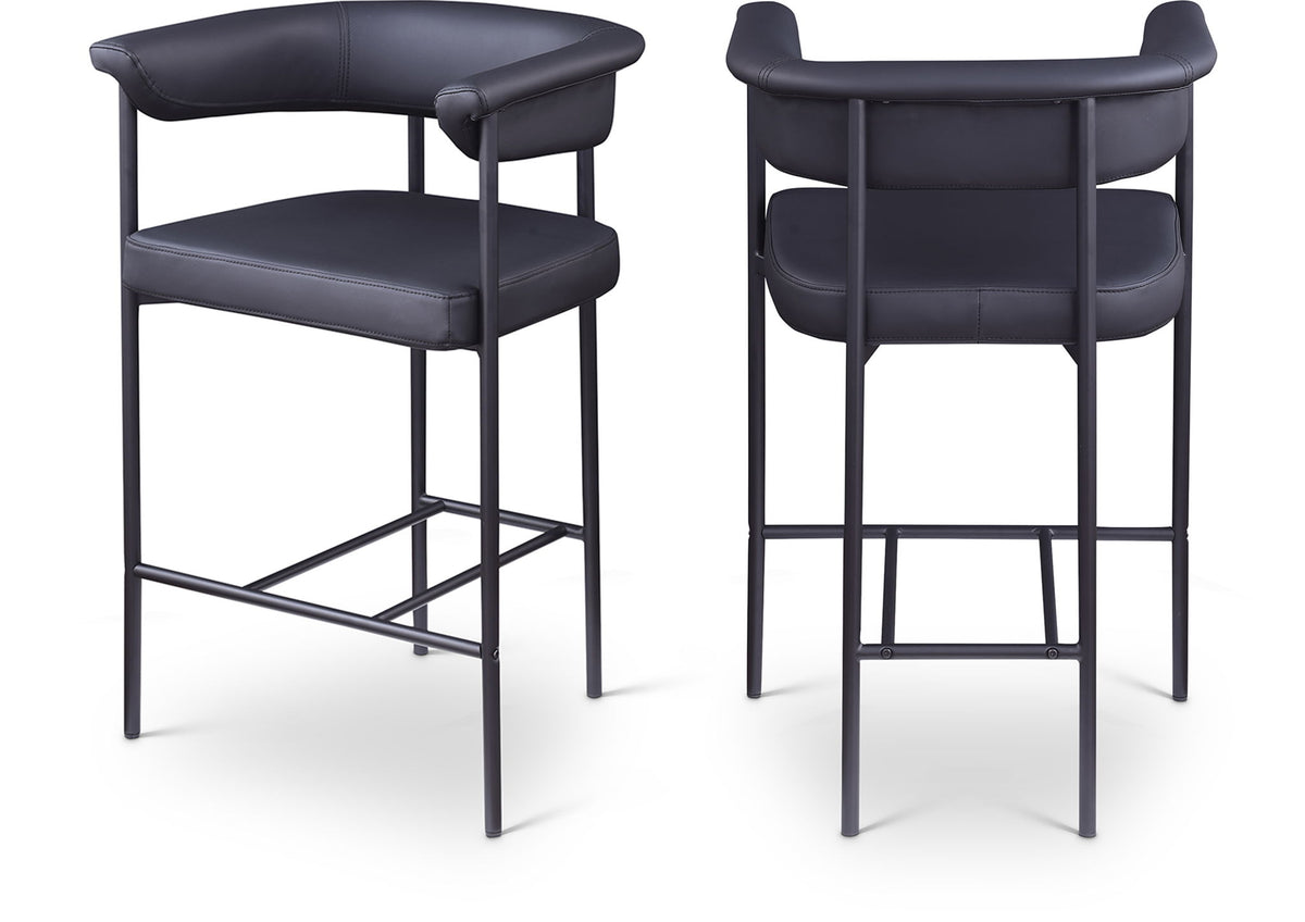 Malin - Faux Leather Counter Stool (Set of 2)